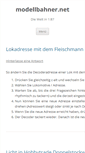 Mobile Screenshot of modellbahner.net